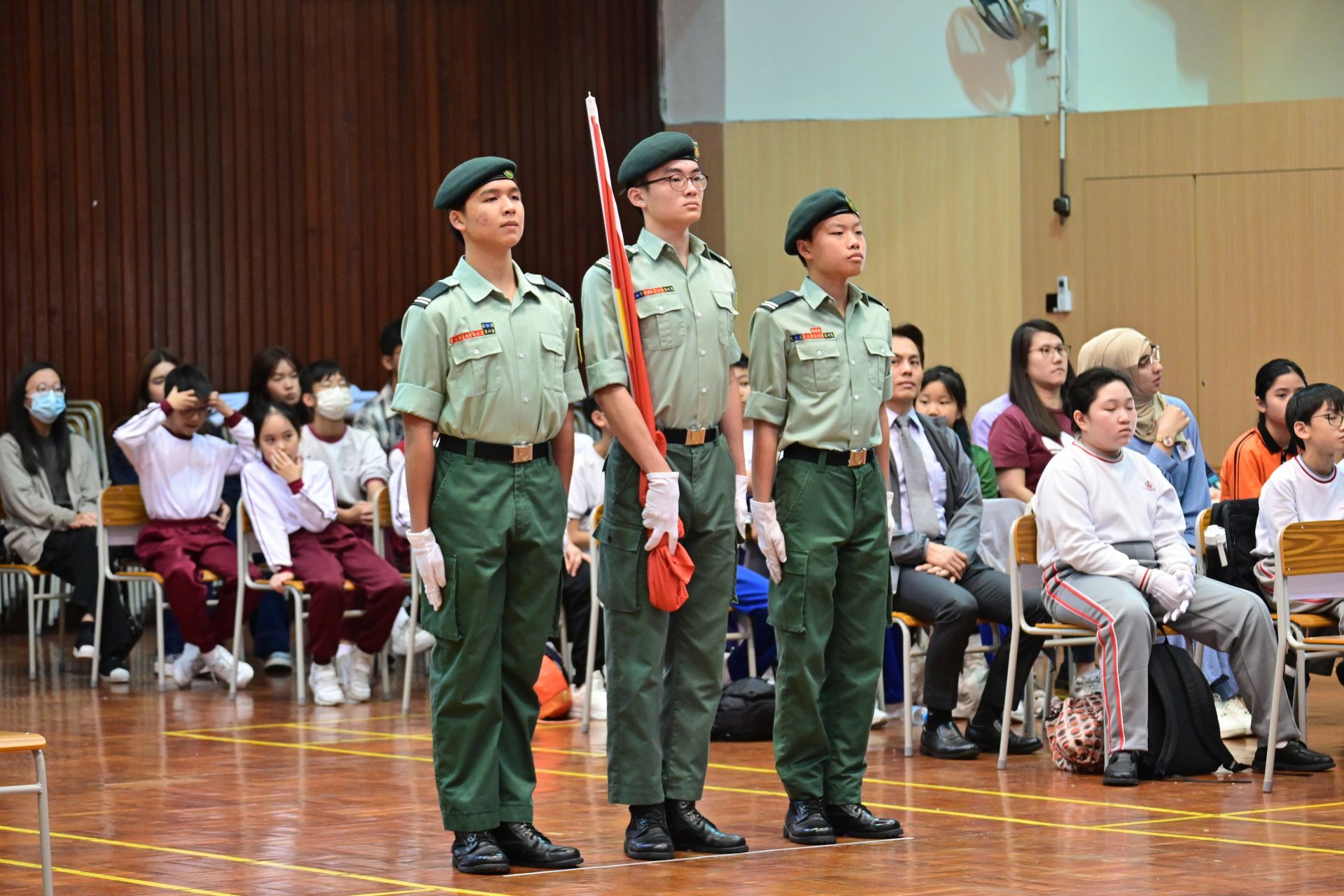 2025年元朗區小學生升國旗比賽